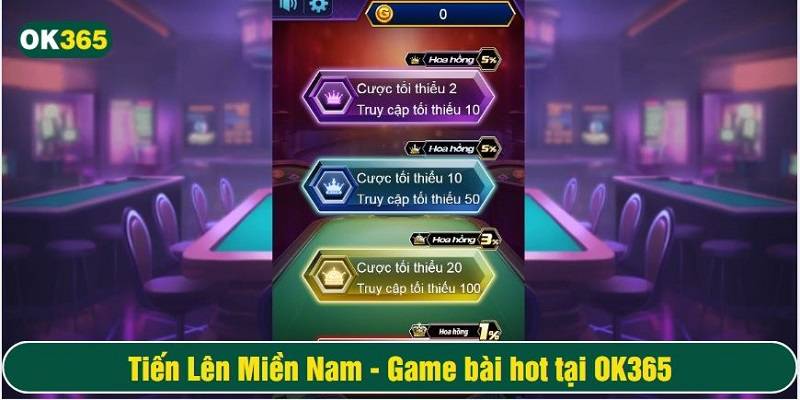 Sảnh game Tiến Lên Miền Nam thu hút đông đảo hội viên